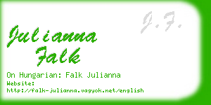 julianna falk business card